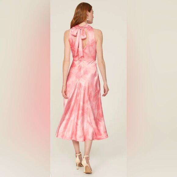 Ted Baker Foreste Halter Dress Size 4 - Picture 3 of 8